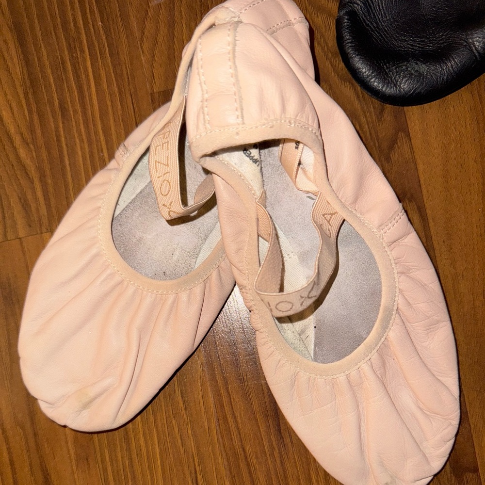 Light pink Capezio ballet shoes